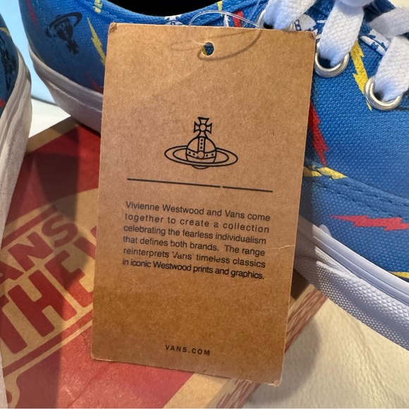 🎯SOLD🎯 Vans Authentic Vivienne Westwood “Anglomania” Men’s 6 or Ladies 7.5 NWT - Picture 10 of 16